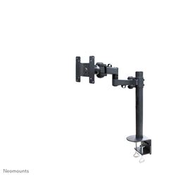 Neomounts by Newstar Full Motion Desk Mount (clamp) for 10-49" Curved Monitor Screen, Height Adjustable - Black								
